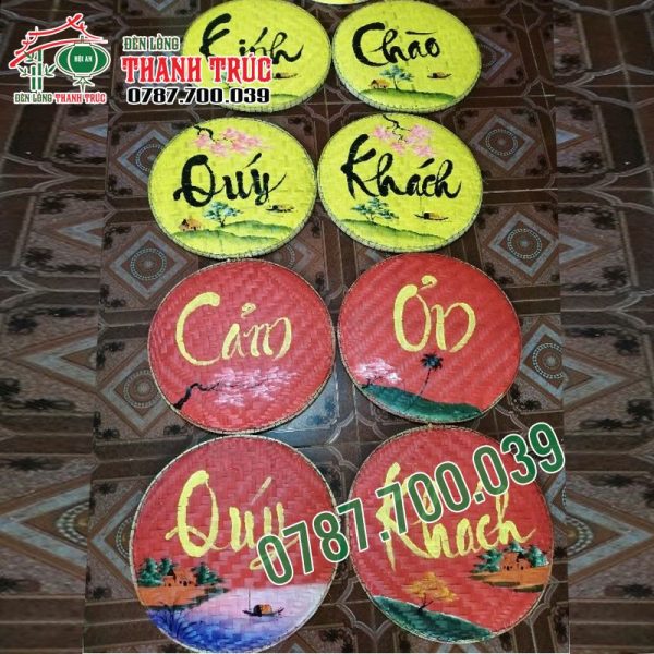 Mẹc Trang Trí Vẽ Chữ Trước Quán ăn Nhà Hàng
